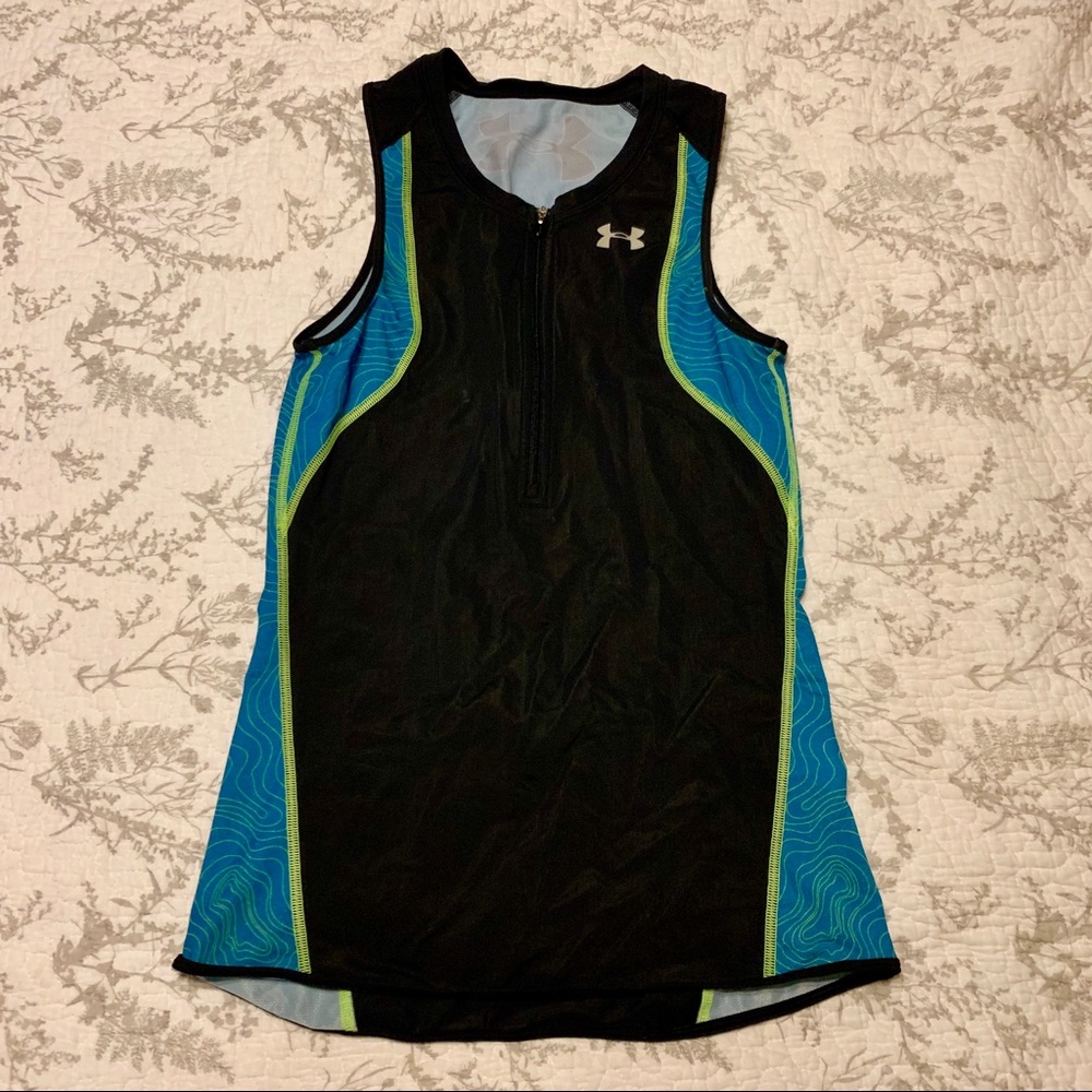 Under Armor Workout Top with zipper front